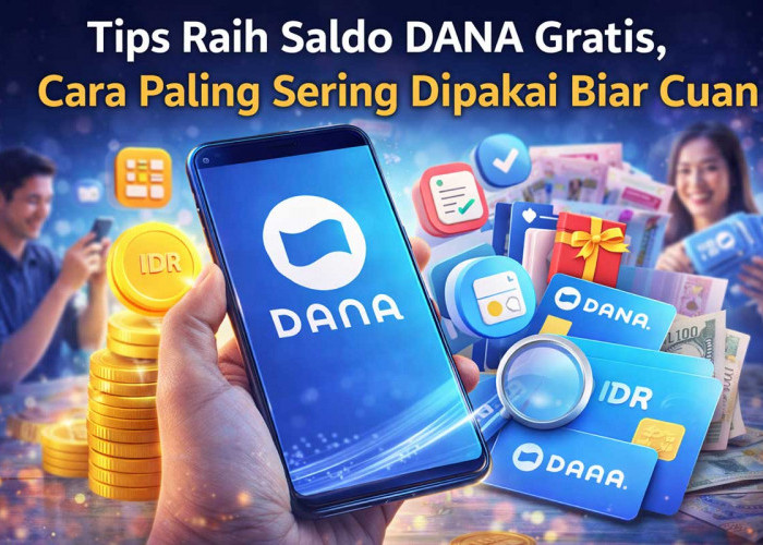Tips Raih Saldo DANA Gratis, Cara Paling Sering Dipakai Biar Cuan