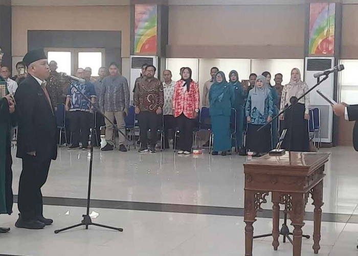 Hendri Yani Resmi Jabat Pj Sekda Beltim, Bupati Tegaskan Bukan karena Kedekatan