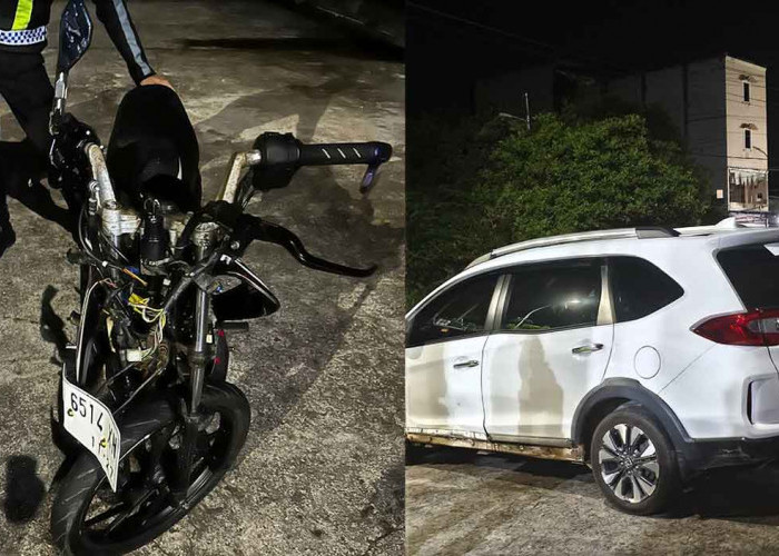 Kecelakaan Adu Kambing Mobil dan Motor di Manggar, Polisi Usut Mobil Dinas Ketua KPU Beltim
