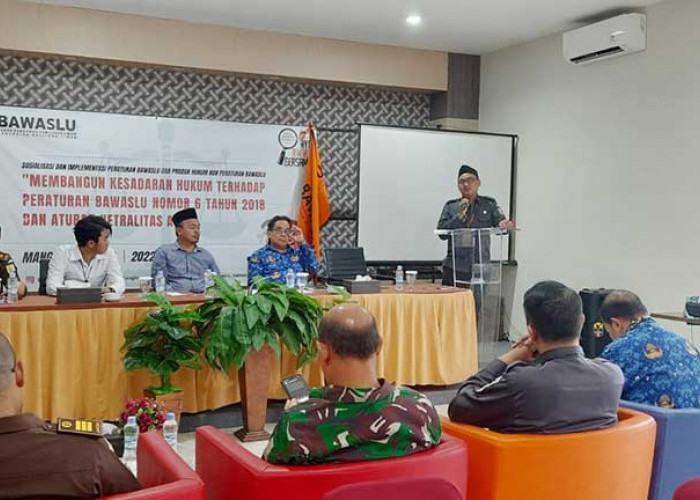 Bawaslu Beltim Sosialisasi Netralitas ASN dan TNI Polri