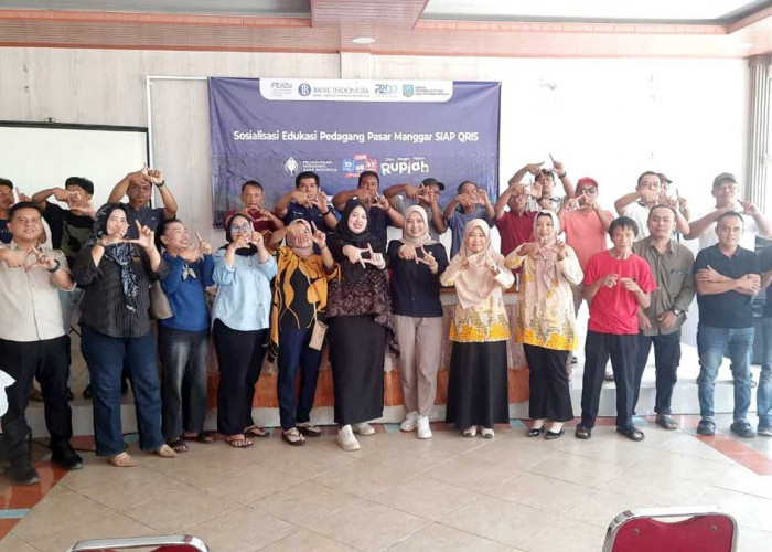 Pasar Manggar Mulai Pakai QRIS, Transaksi Digital Bakal Diperluas ke Pasar Beltim