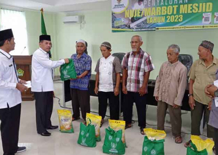 104 Nuje di Tanjungpandan Dapat Bantuan dari Baznas Belitung