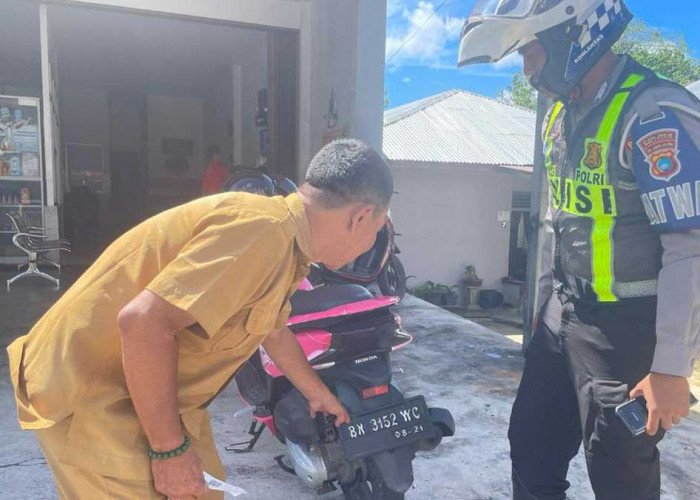 Razia Plat Nomor Tak Standar di Belitung, Satlantas Langsung Tindak Pengendara