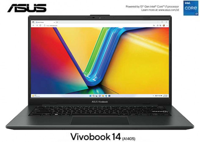 Laptop ASUS Vivobook 14: Solusi Produktivitas dengan Desain Stylish dan Performa Andal