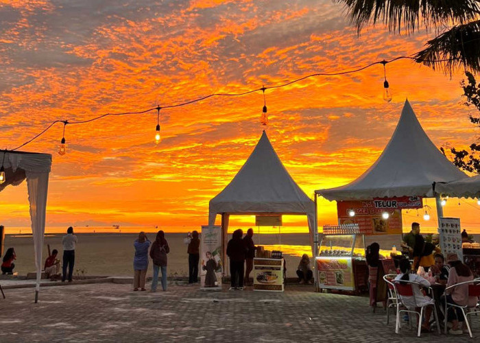 Kulineran Sambil Sunset di Fairfield Belitung, Beach Garden Bazar Jadi Destinasi Baru