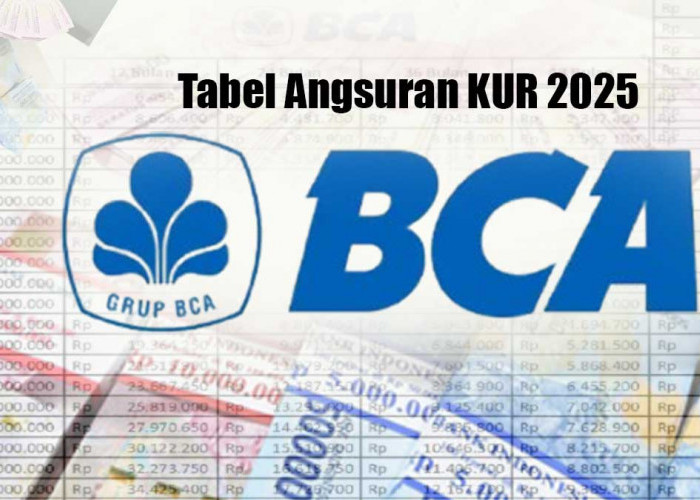 Tabel Lengkap Angsuran KUR BCA 2025, Pinjaman Hingga Rp 150 Juta dengan Bunga Kompetitif