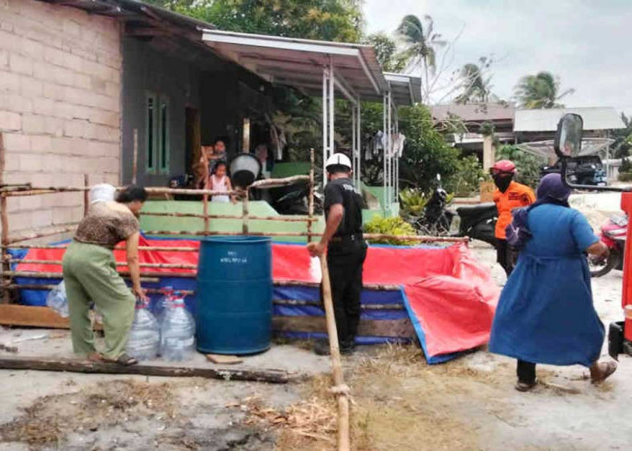 Kekeringan Meluas, BPBD Belitung Salurkan 1,01 Juta Liter Air Bersih ke 12.408 Jiwa