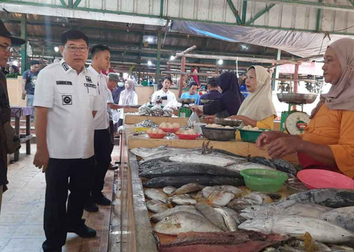 Jelang Idul Adha, Bupati Beltim Pastikan Harga Sembako di Pasar Kelapa Kampit Stabil dan Terjangkau