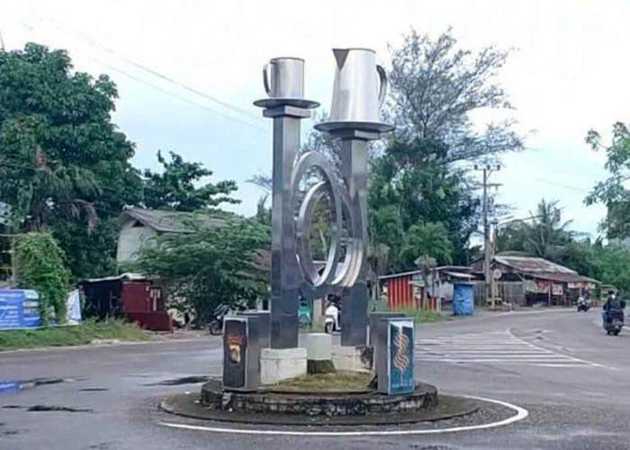 Tugu 1001 Warung Kopi Belitung Timur Dipercantik, Siap Jadi Spot Selfie Baru Wisatawan