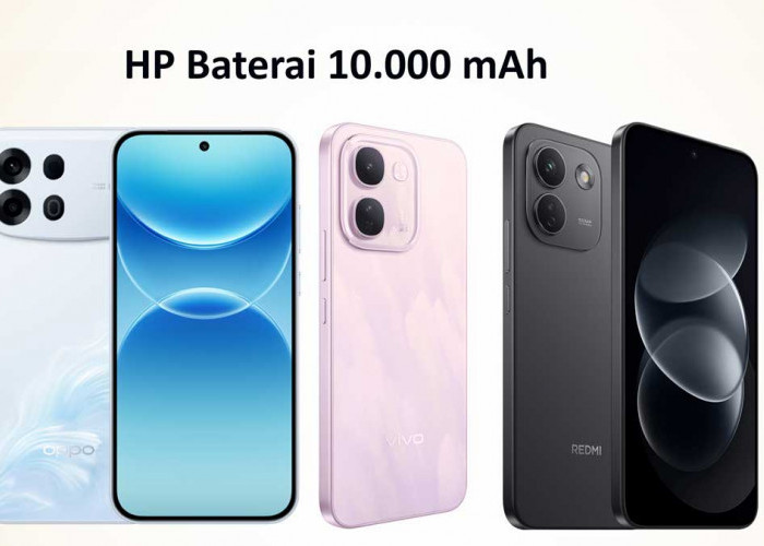 3 HP Baterai 10.000 mAh Terbaru 2026, Pilihannya Ada Oppo Hingga Redmi
