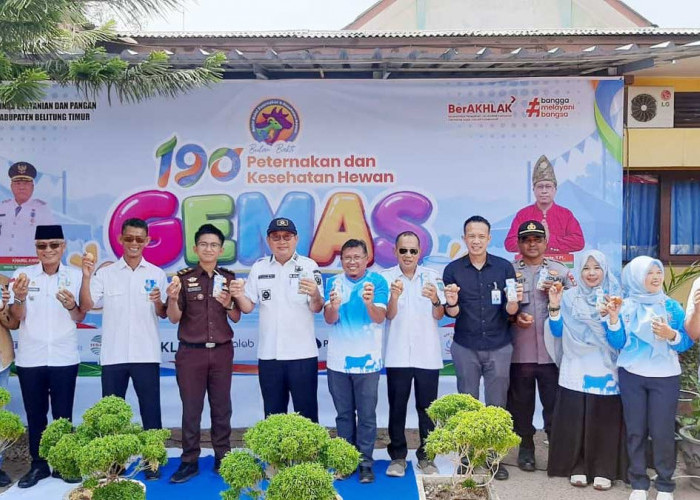 Bulan Bakti Peternakan di Beltim, Bupati Dorong Anak Konsumsi Telur dan Susu