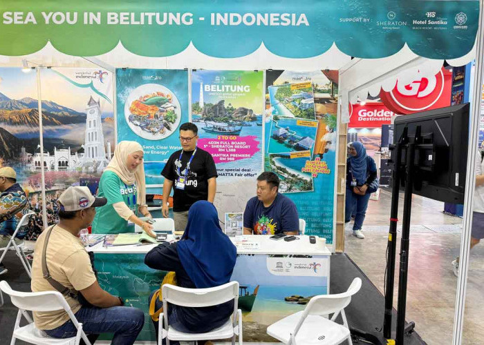 Belitung Pamerkan Pesona Wisata di MATTA Fair Kuala Lumpur 2025, Pariwisata Babel Catat Tren Positif