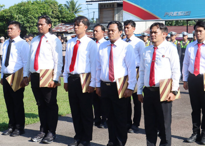Polres Belitung Ungkap Kasus 4C dan Narkoba, Para Personel Berprestasi Diguyur Penghargaan