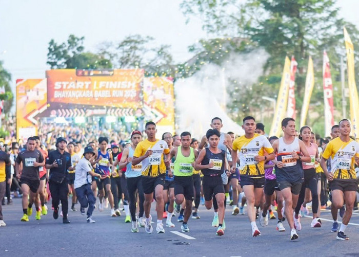Yuk Daftar! Bhayangkara Babel Run 2026 Hadirkan 5K, 10K, 21K untuk Semua