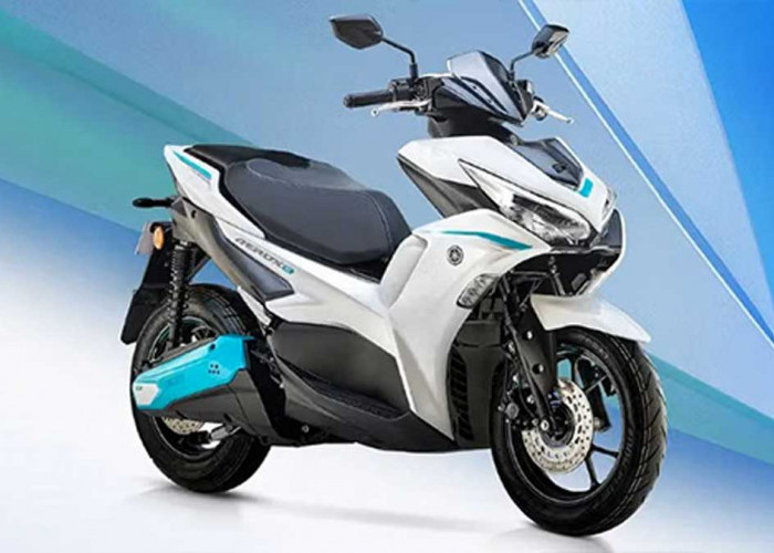 Yamaha Aerox Versi Listrik Resmi Dirilis, Skuter Sporty Jarak Tempuh 106 Km