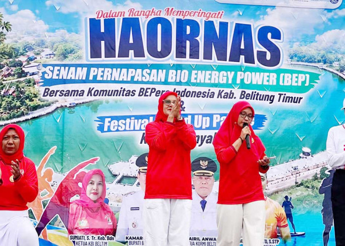Kolong Minyak Beltim Makin Semarak, Ada Senam BEP hingga Festival Stand Up Paddle