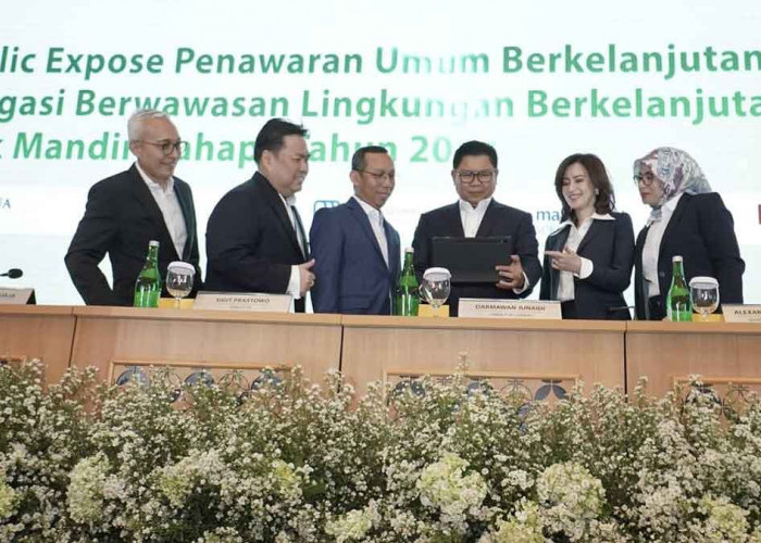 Bank Mandiri Komitmen Bangun Bisnis Berkelanjutan, Incar Rp5 Triliun dari Penerbitan Green Bond