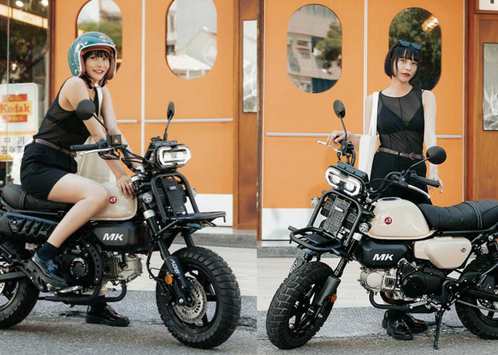 Penantang Honda Monkey, Aeon Motor MK150 Hadir dengan Konsep Adventure Mini