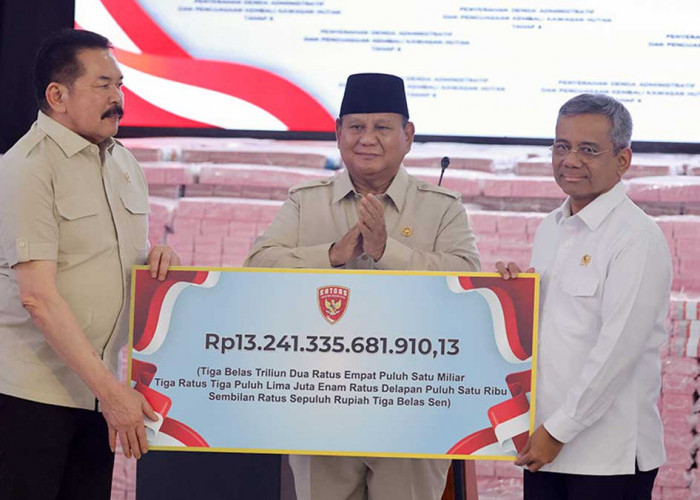 Rp13,24 Triliun Masuk Kas Negara, Satgas PKH Kuasai Kembali 259 Ribu Hektare Hutan