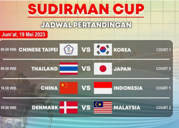 Pertandingan Perempat Final Sudirman Cup 2023 Tantangan Besar Tim Indonesia, Ini Alasannya