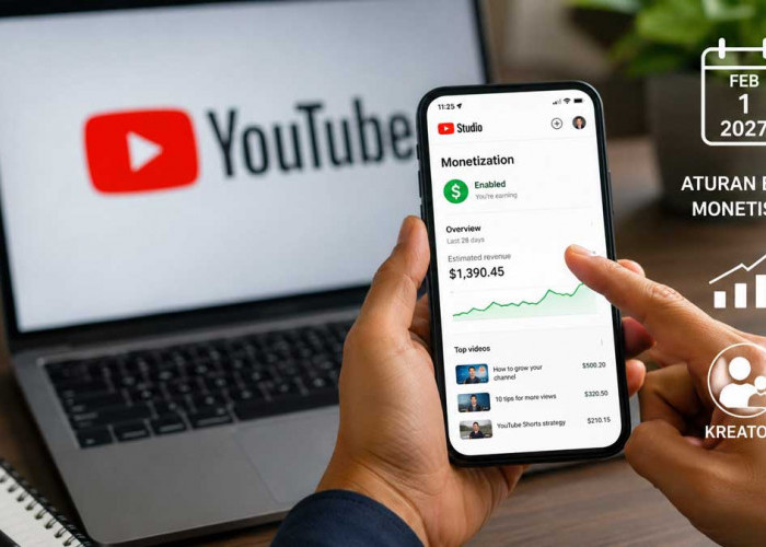 Aturan Monetisasi YouTube 2027 Berubah, Kreator Harus Siap dengan Syarat Baru Ini