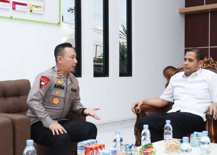 Kapolres Belitung Langsung Bangun Sinergi dengan Kejaksaan di Hari Pertama Bertugas