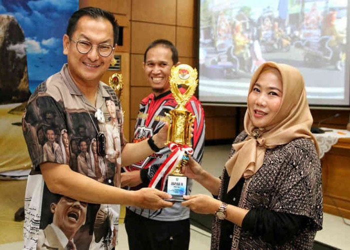 Angkat Kearifan Lokal Belitong, Setda Belitung Juara 2 Mobil Hias Pawai Pembangunan 2022