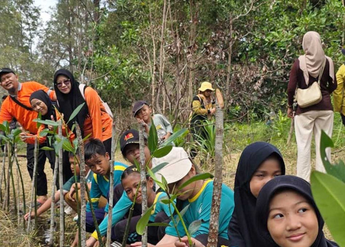 Gerakan Lingkungan di Belitung Timur, 1.000 Bibit Ditanam untuk Selamatkan Pesisir