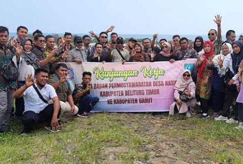 Kunjungi Garut, Forum BPD Belitung Timur Belajar Tambak Udang
