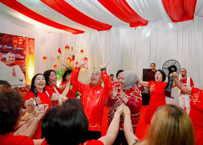 Sejarah Perayaan Imlek Bersama di Rumah Dinas Wali Kota Pangkalpinang, Molen Bangga Rawat Keberagaman