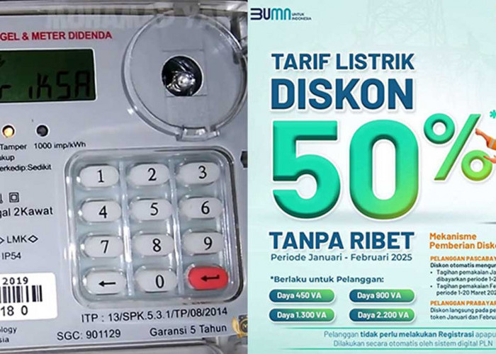 Uji Coba Diskon 50 Persen Token Listrik Rp100 Ribu, Pengguna Daya 900 VA Dapat KWH Segini