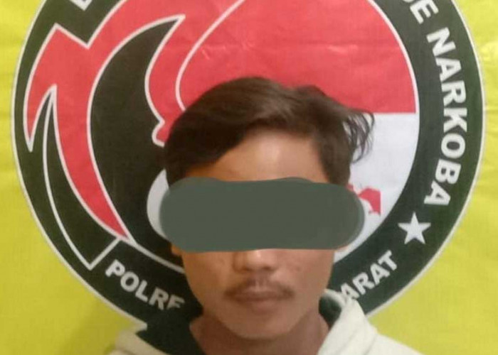 Satresnarkoba Polres Bangka Barat Pemuda Pemilik Sabu