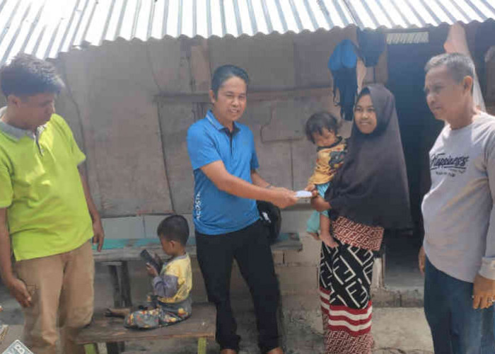 IKASS dan IKA UNSRI Belitung Timur Bantu Julio Kevin, Anak Penyidap Jantung Bocor