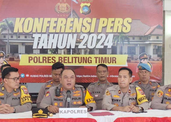 Jumlah Tindak Pidana di Beltim Naik Sepanjang 2024, Ini 5 Kasus Paling Menonjol