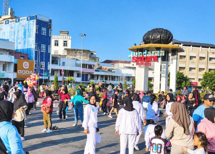 Jadwal CFD Bundaran Satam Belitung Berubah, Cek Jam Terbarunya