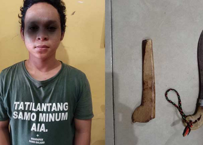 Temannya Sering Kena Ceramah, Pemuda Belitung ini Serang Warga di Kampungnya Pakai Parang