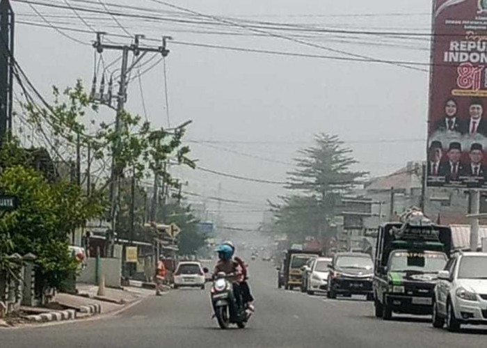 Kabut Asap di Belitung Kiriman Kalimantan, BMKG Ungkap Penyebabnya