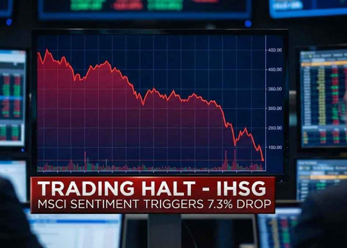 IHSG Anjlok 7,3 Persen Hingga Trading Halt Akibat MSCI, Indonesia Terancam Turun Kasta?