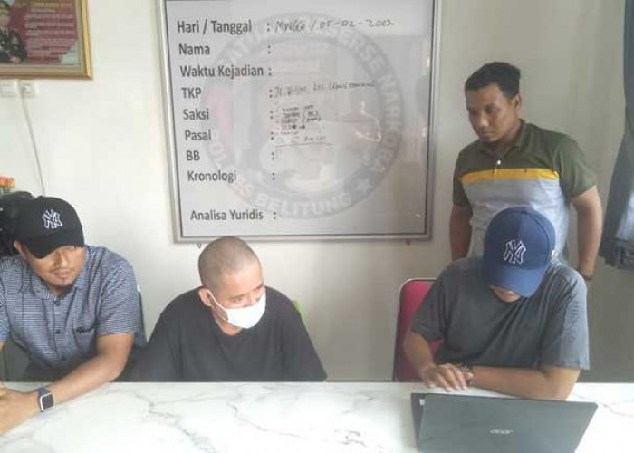 Miliki 487 Gram Ganja, Pria Tanjungpandan Ditangkap Satres Narkoba Polres Belitung