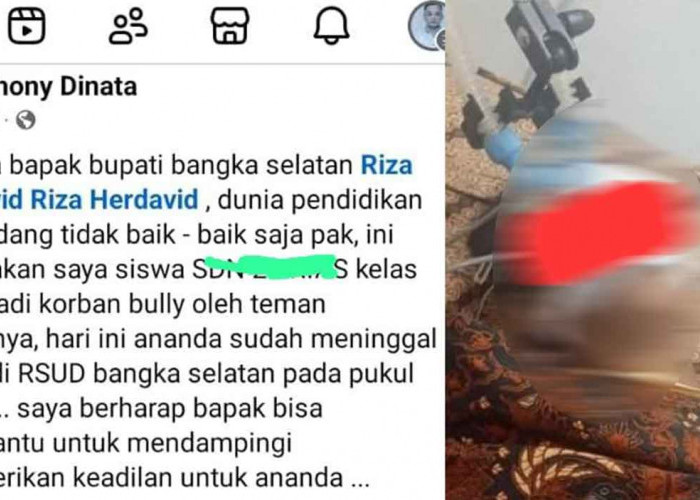 Duka Dunia Pendidikan Babel, Siswa SD Diduga Jadi Korban Bullying Hingga Meninggal