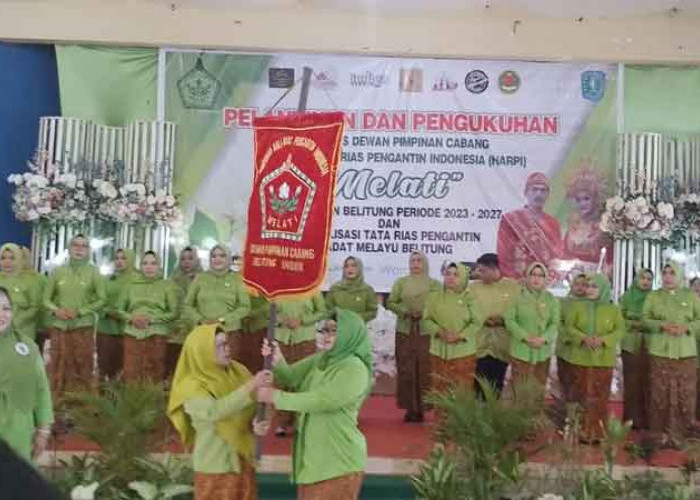 Sulistiawati Jabat Ketua HARPI Melati Belitung Periode 2023-2027
