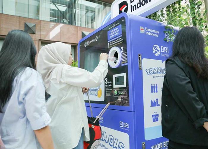 Green Action BRI Peduli, Tukar Botol Plastik Jadi Uang di Hari Lingkungan Hidup Sedunia 2026