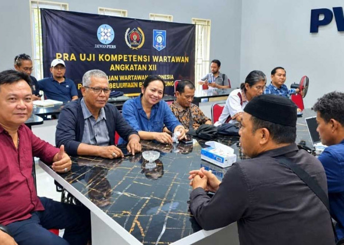 4 Wartawan Belitung Ikuti Pra-UKW PWI Babel 2026, Siap Hadapi Ujian