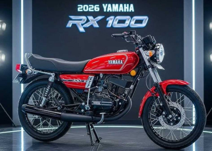 Yamaha RX 100 2026 Meluncur, Motor Legendaris Bangkit dengan Teknologi Modern