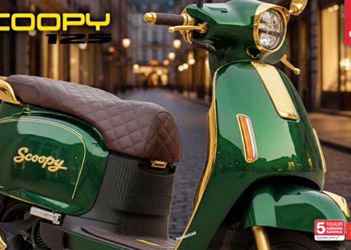 New Honda Scoopy RoadSync 125 Naik Kelas, Skutik Retro Kini Sarat Teknologi