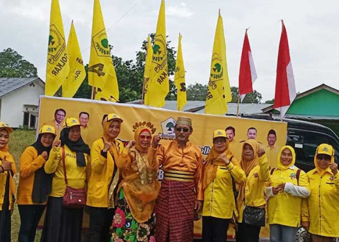 DPD Golkar Beltim Meriahkan HUT ke-77 RI, Ikut Karnaval di Kota Manggar