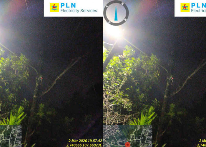 Listrik Padam di Lesung Batang Belitung Sejak Jelang Buka Puasa, Normal 01.49 WIB