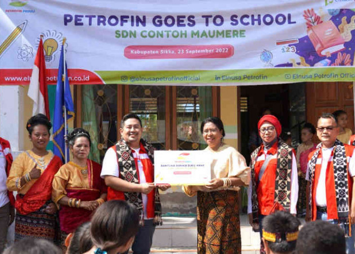 Program CSR Petrofin Goes To School, Dukung Target Pendidikan Bermutu dalam SDG’s