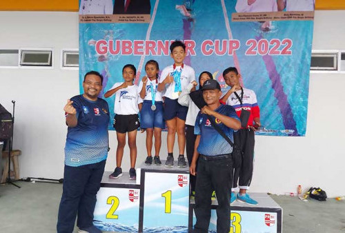Kejuaraan Gubernur Cup, PRSI Belitung Raih 5 Medali Emas, 4 Perak dan 4 Perunggu