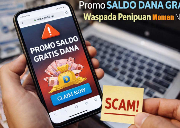 Waspada Promo Palsu Saldo DANA Gratis Momen Nataru, Kenali Ciri dan Cara Aman Klaim